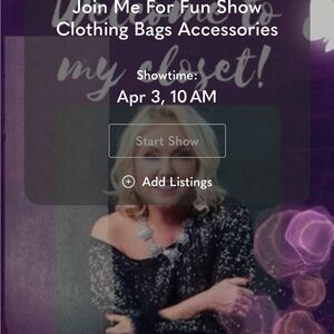 Solo show lots to see clothing bags makeup accessories shoes